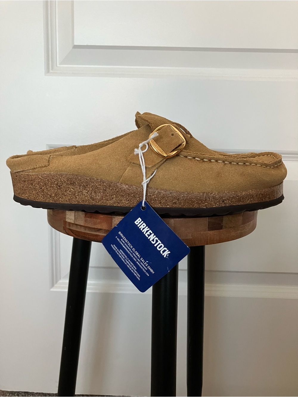 NEW Birkenstock Buckley Leather Clogs Womens EU 40 US 9-9.5 Brown 2026-717
